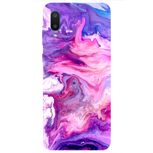 Samsung A02 Marble art Transparent Silicone TPU Θήκη