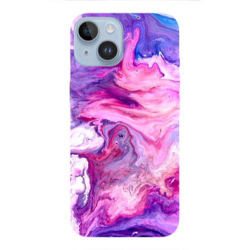 Apple iPhone 14 Plus Marble art Transparent Silicone TPU Θήκη