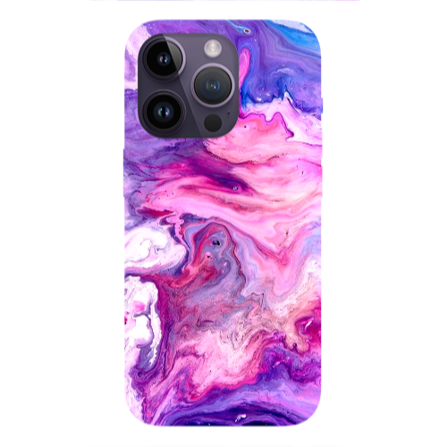Apple iPhone 14 Pro Max Marble art Transparent Silicone TPU Θήκη
