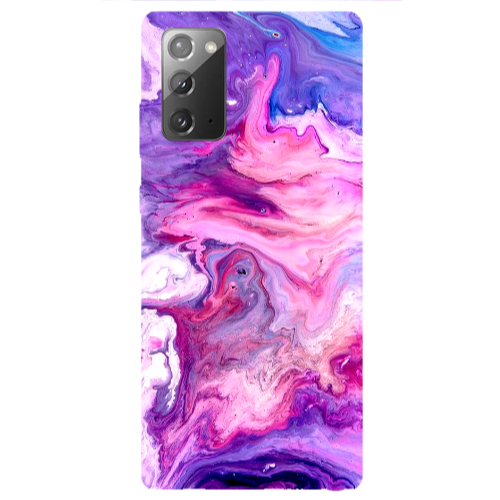 Samsung Note 20 Marble art Transparent Silicone TPU Θήκη