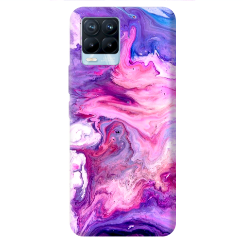 Realme 8 Pro Marble art Transparent Silicone TPU Θήκη