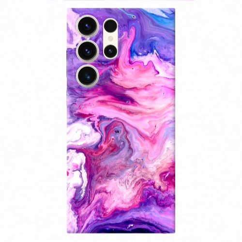 Samsung S23 Ultra Marble art Transparent Silicone TPU Θήκη