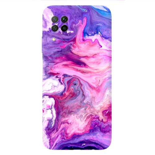 Huawei P40 Lite Marble art Transparent Silicone TPU Θήκη