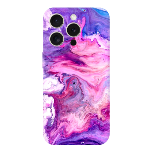 Apple iPhone 15 Pro Marble art Transparent Silicone TPU Θήκη