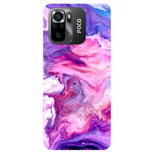 Xiaomi Poco M5 s Marble art Transparent Silicone TPU Θήκη