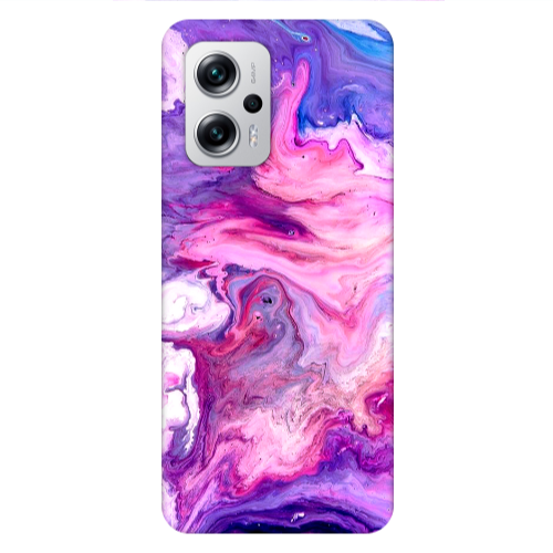 Xiaomi Poco X4 GT Marble art Transparent Silicone TPU Θήκη
