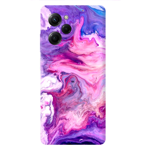 Xiaomi Poco X5 Pro Marble art Transparent Silicone TPU Θήκη