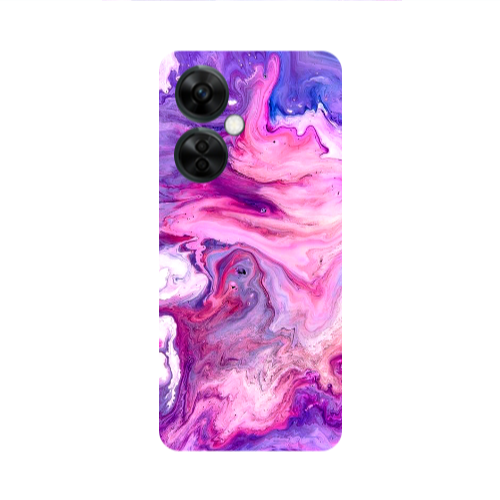 Oneplus Nord CE 3 Lite 5G Marble art Transparent Silicone TPU Θήκη