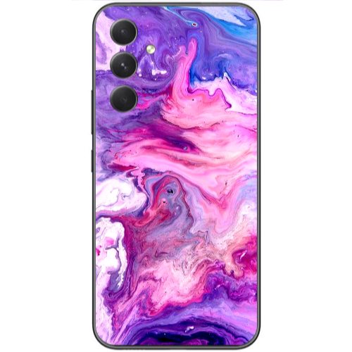 Samsung Galaxy A25 Marble art Transparent Silicone TPU Θήκη