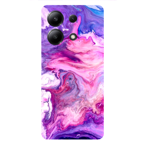 Xiaomi Redmi Note 13 4G Marble art Transparent Silicone TPU Θήκη