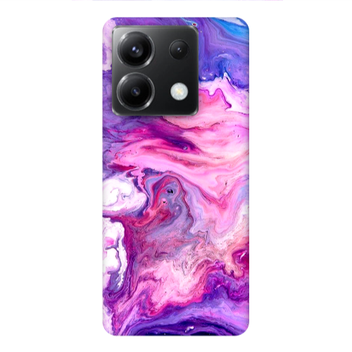 Xiaomi Poco X6 5G Marble art Transparent Silicone TPU Θήκη