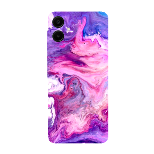Samsung A06 Marble art Transparent Silicone TPU Θήκη