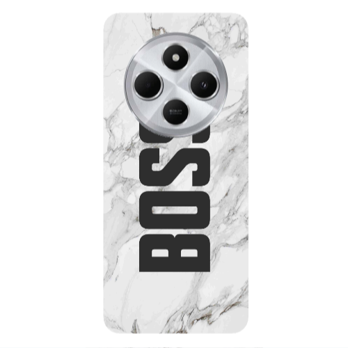 Xiaomi Redmi 14c Marble Boss Transparent Silicone TPU Θήκη