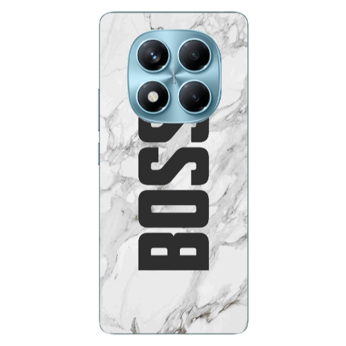 Xiaomi Redmi Note 14 Pro Marble Boss Transparent Silicone TPU Θήκη