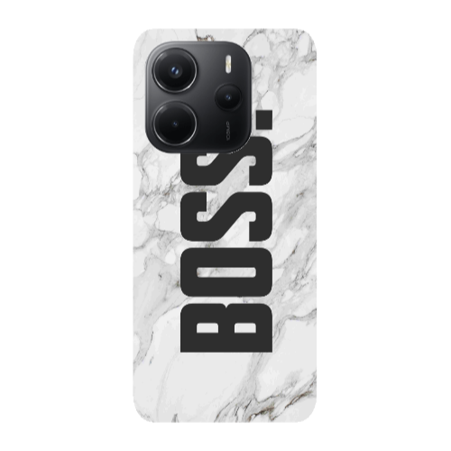 Xiaomi Redmi Note 14 Marble Boss Transparent Silicone TPU Θήκη