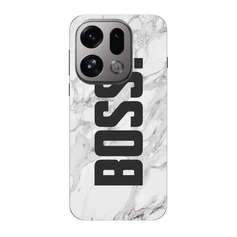 Oppo Find X9 Pro Marble Boss Transparent Silicone TPU Θήκη