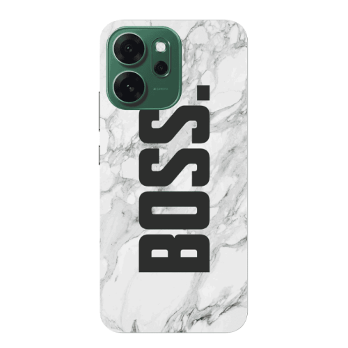 Oppo 14 F Marble Boss Transparent Silicone TPU Θήκη