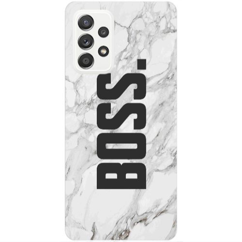 Samsung A52 Marble Boss Transparent Silicone TPU Θήκη