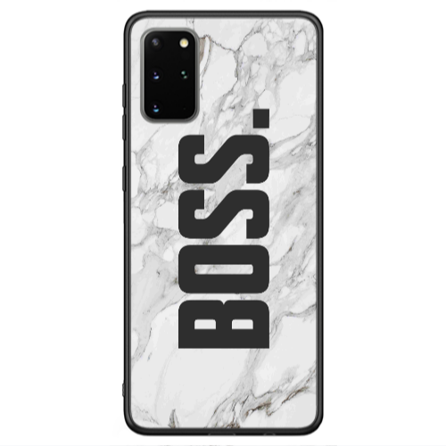 Samsung S20 FE Marble Boss Black Glossy Θήκη
