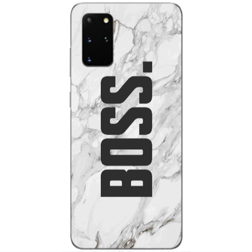 Samsung S20 Plus Marble Boss Transparent Silicone TPU Θήκη
