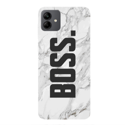 Samsung A04 Marble Boss Transparent Silicone TPU Θήκη