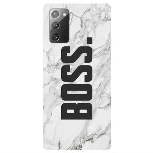 Samsung Note 20 Marble Boss Transparent Silicone TPU Θήκη