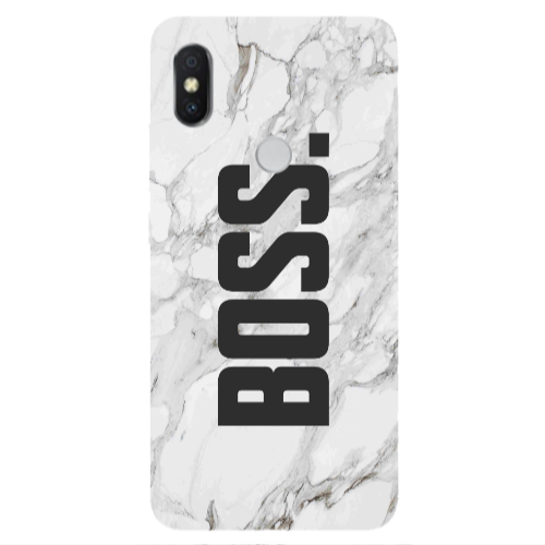 Xiaomi Redmi S2 Marble Boss Transparent Silicone TPU Θήκη