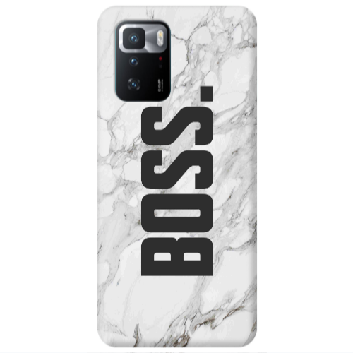 Xiaomi Poco X3 GT Marble Boss Transparent Silicone TPU Θήκη