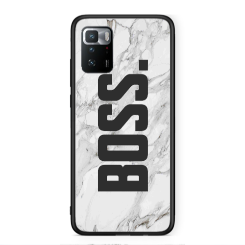 Xiaomi Poco X3 GT Marble Boss Black Glossy Θήκη