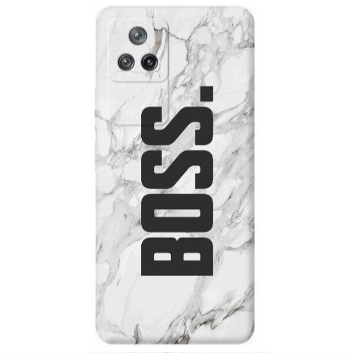Xiaomi Poco F4 Marble Boss Transparent Silicone TPU Θήκη