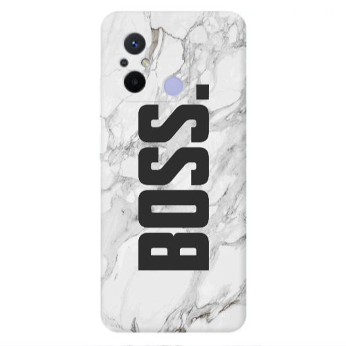 Xiaomi Redmi 12C Marble Boss Transparent Silicone TPU Θήκη