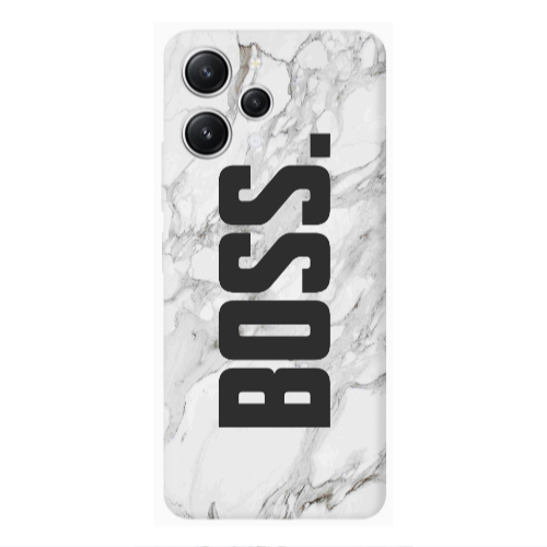 Xiaomi Redmi 12 Marble Boss Transparent Silicone TPU Θήκη