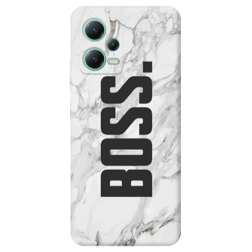 Xiaomi Redmi Note 12 Pro Plus 5G Marble Boss Transparent Silicone TPU Θήκη