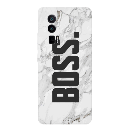 Xiaomi Poco F5 Pro Marble Boss Transparent Silicone TPU Θήκη