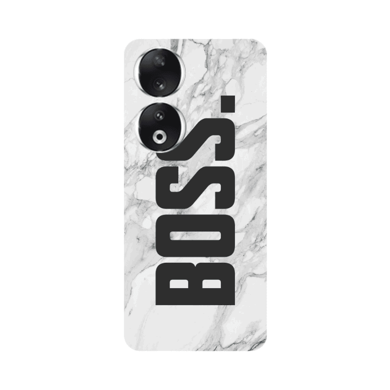 Honor 90 5G Marble Boss Transparent Silicone TPU Θήκη