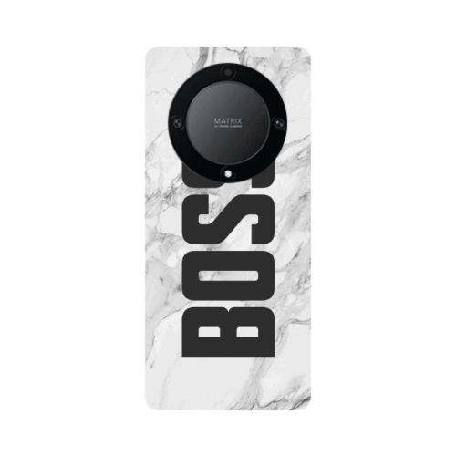 Honor Magic5 Lite 5G Marble Boss Transparent Silicone TPU Θήκη