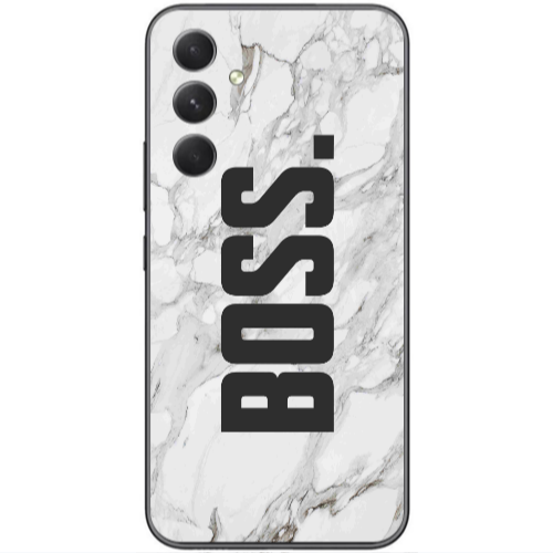 Samsung Galaxy A25 Marble Boss Transparent Silicone TPU Θήκη