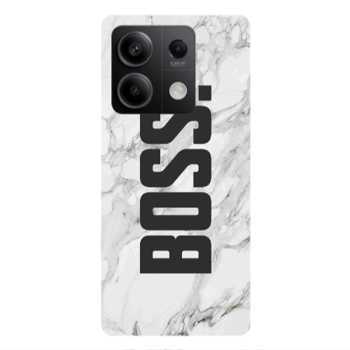 Xiaomi Redmi Note 13 5G Marble Boss Transparent Silicone TPU Θήκη