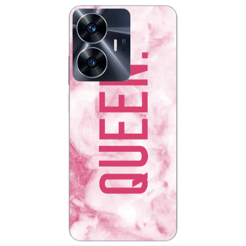 Realme Note 50 Marble Queen Transparent Silicone TPU Θήκη