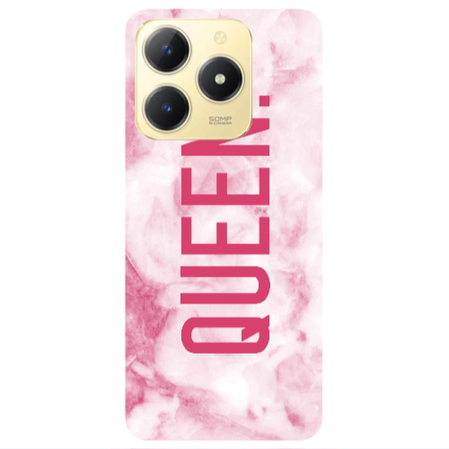 Realme C61 Marble Queen Transparent Silicone TPU Θήκη