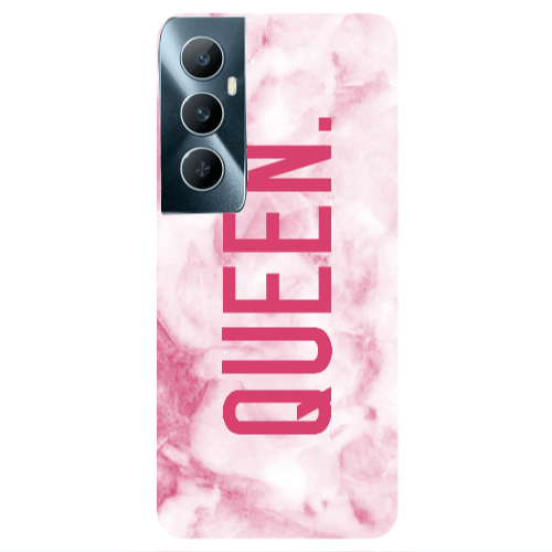 Realme C65 Marble Queen Transparent Silicone TPU Θήκη