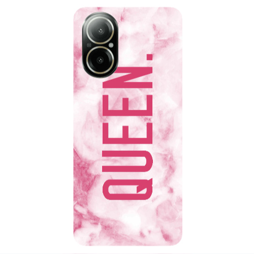 Realme C67 Marble Queen Transparent Silicone TPU Θήκη