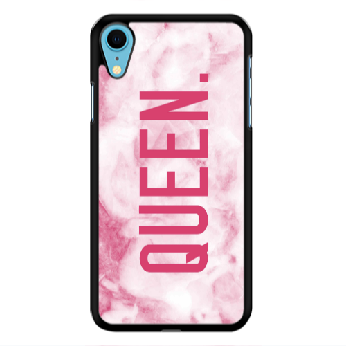 Apple iPhone Xr Marble Queen Black Glossy Θήκη