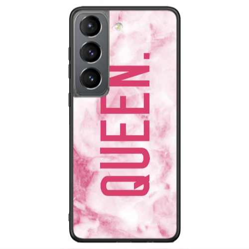 Samsung S21 Ultra Marble Queen Black Glossy Θήκη