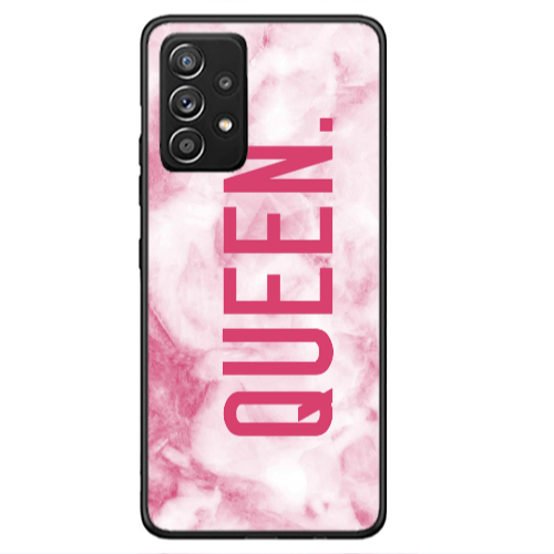 Samsung A53 Marble Queen Black Glossy Θήκη