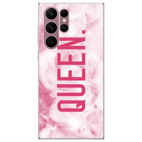 Samsung S22 Ultra Marble Queen Transparent Silicone TPU Θήκη