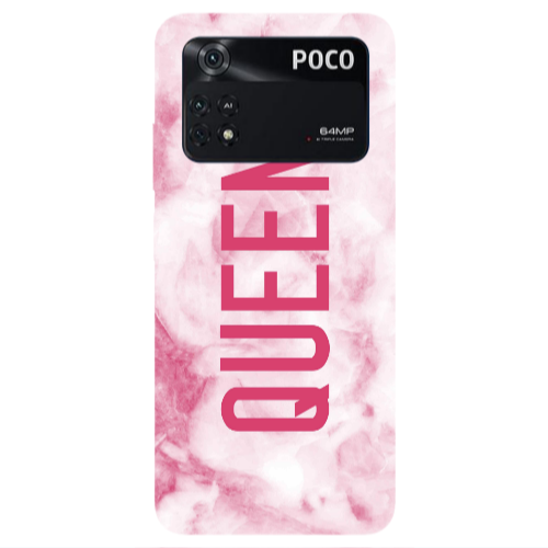 Xiaomi Poco M4 Pro 4G Marble Queen Transparent Silicone TPU Θήκη