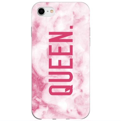 Apple iPhone 7 Marble Queen Transparent Silicone TPU Θήκη