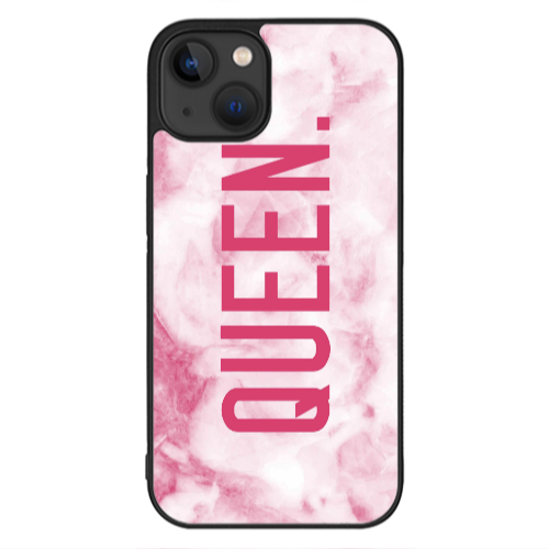 Apple iPhone 13 Mini Marble Queen Black Glossy Θήκη