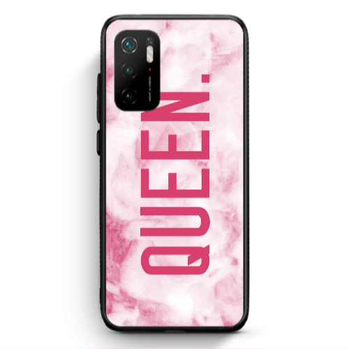 Xiaomi Poco M3 Pro Marble Queen Black Glossy Θήκη
